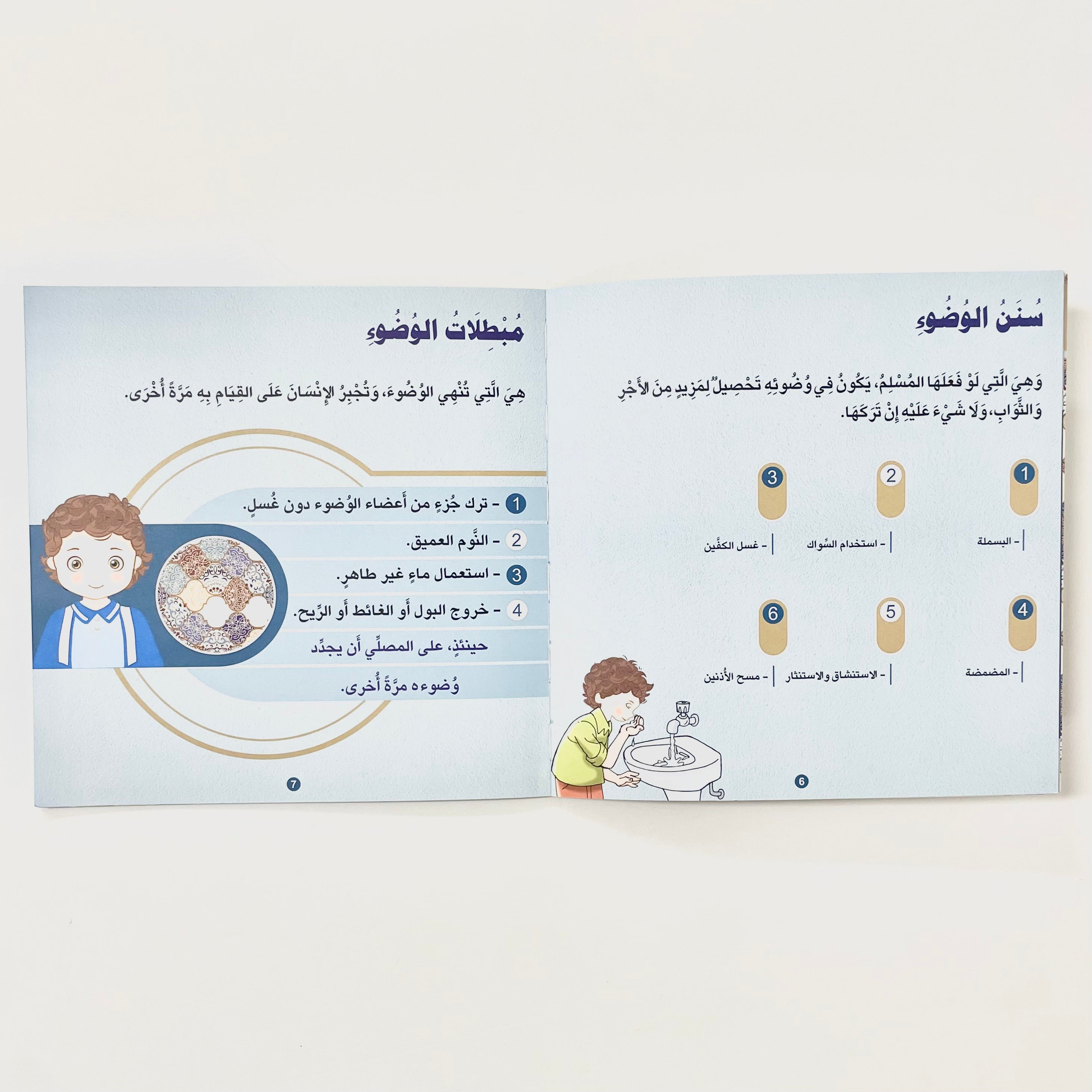 الوضوء والصلاة خطوة خطوة