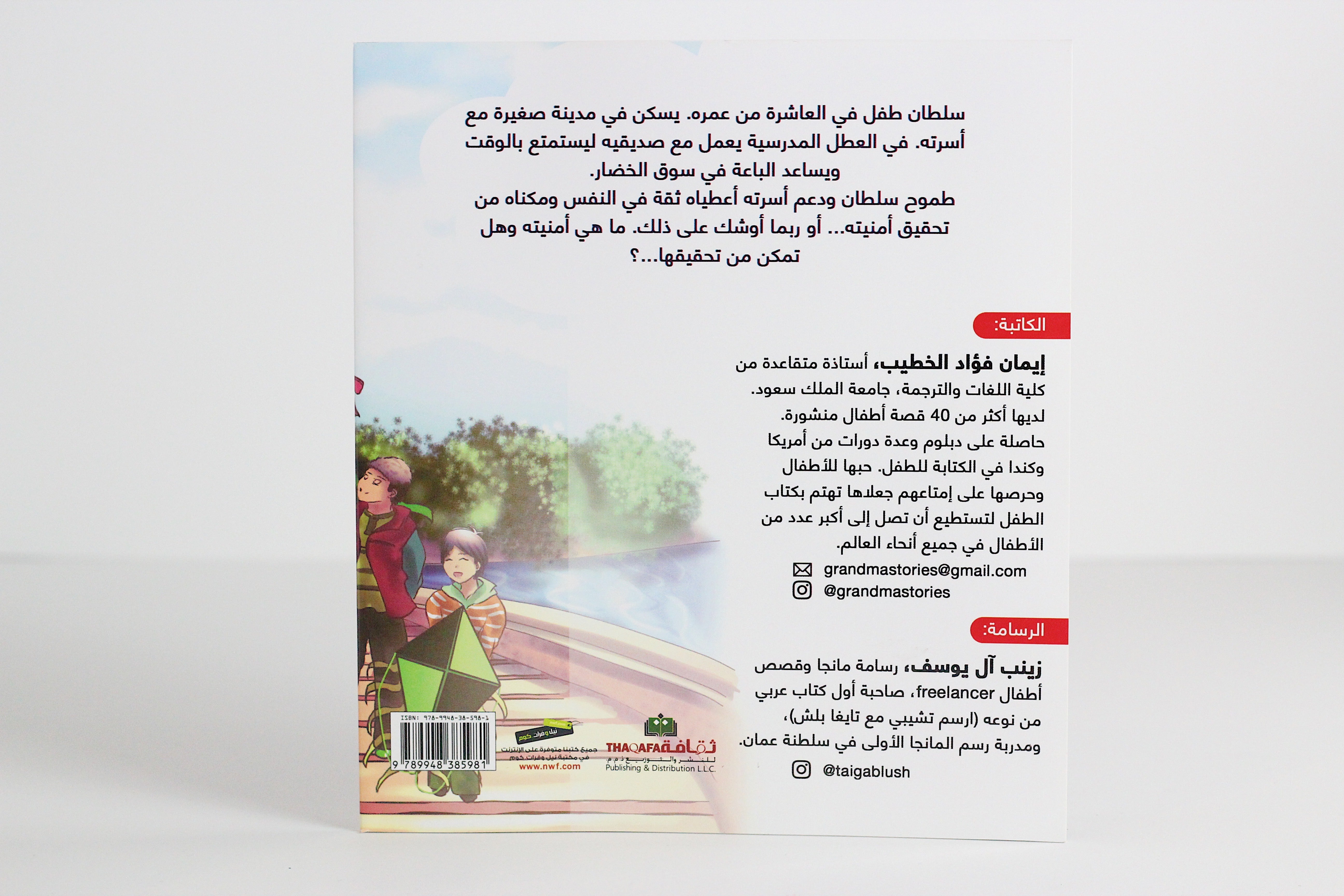 سلطان والطائرة الورقية