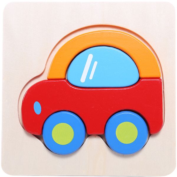 Shape Block Puzzle “car “ | لعبة تركيب سيارة