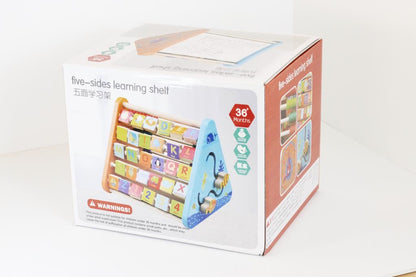 FIVE - SIDES LEARNING SHELF | مجسم المهارات المتعددة
