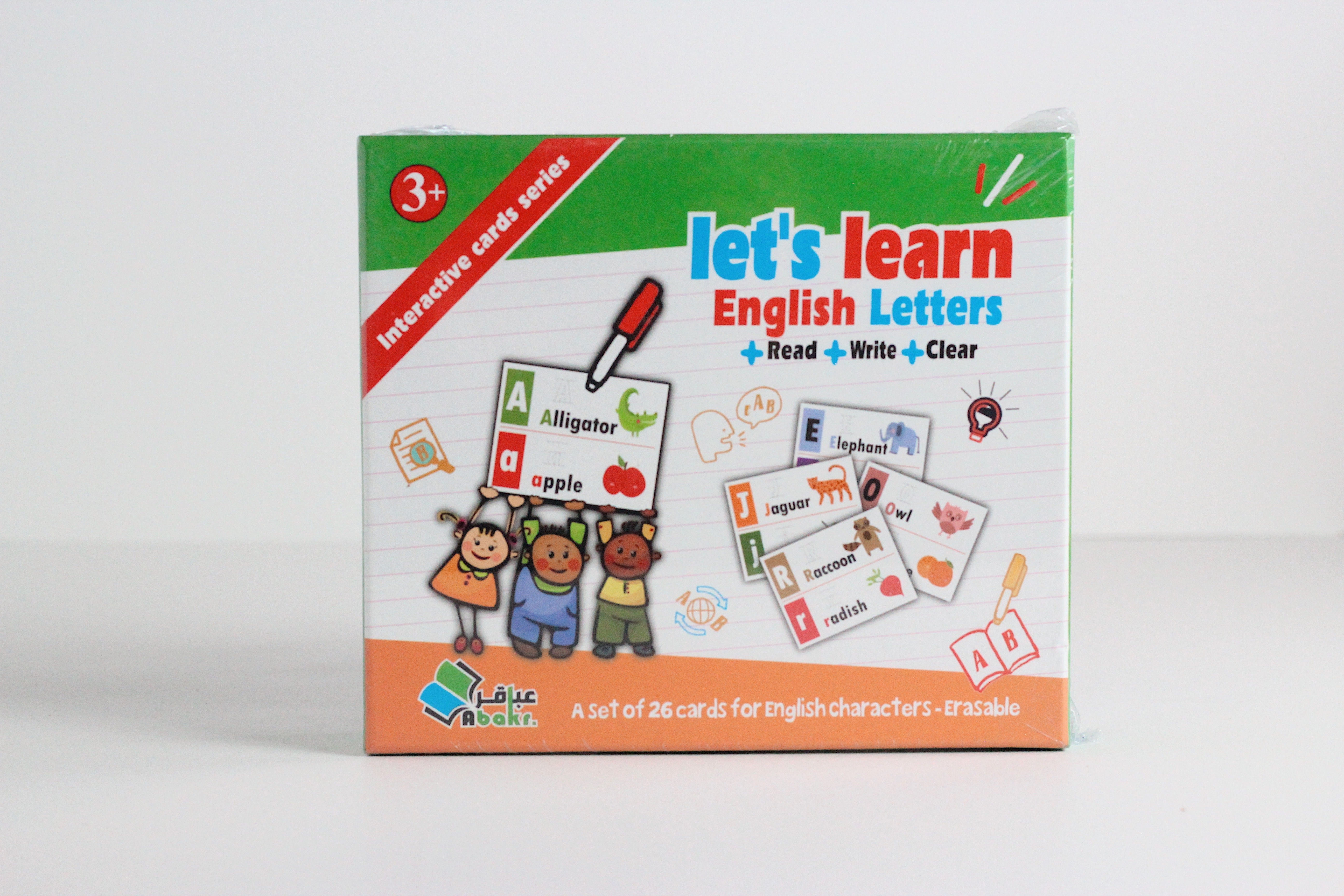 Let’s learn English letters | Read + Write + Clear