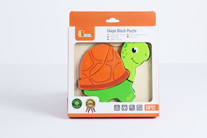Shape Block Puzzle " Tourtle “ | لعبة تركيب سلحفاة
